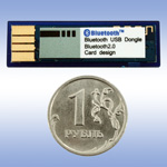 USB Bluetooth  Dongle Micro - Blue :  2