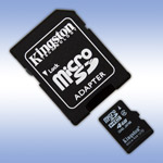   Micro SD - 4Gb :  4