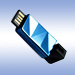 USB - - A-Data N702 Blue Ready Boost - 2Gb  :  2