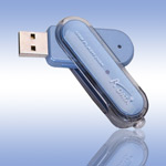 USB - - A-Data PD10 Blue Ready Boost - 1Gb  :  2
