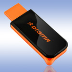 USB - - Digma Hide Black&Orange - 2Gb