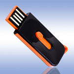 USB - - Digma Hide Black&Orange - 4Gb  :  2