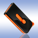 USB - - Digma Hide Black&Orange - 2Gb  :  3