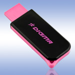 USB - - Digma Hide Black&Pink - 2Gb