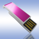 USB - - Digma Slyd Pink&White - 2Gb