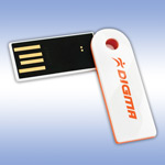 USB - - Digma Swing White&Orange - 2Gb