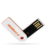 USB - - Digma Swing White&Orange - 4Gb  :  2