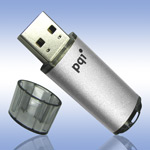 USB - - PQI Traveling Disk U172P Silver - 4Gb  :  2