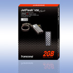 USB - - JetFlash V90 USB Flash Drive - 2Gb  :  4